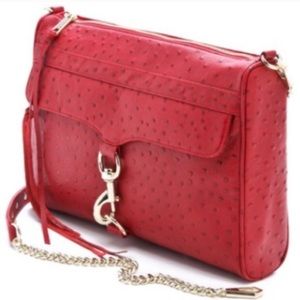 Rebecca Minkoff MAC bag in Red ostrich
